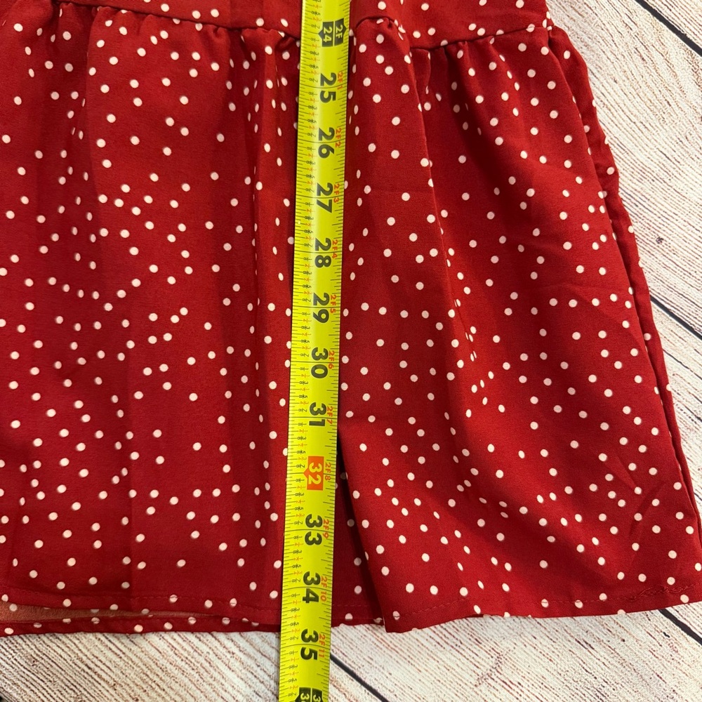 Long Sleeve V Neck Tunic Dress - Medium - Picture 8 of 8